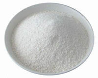 White stevia powder in bowl