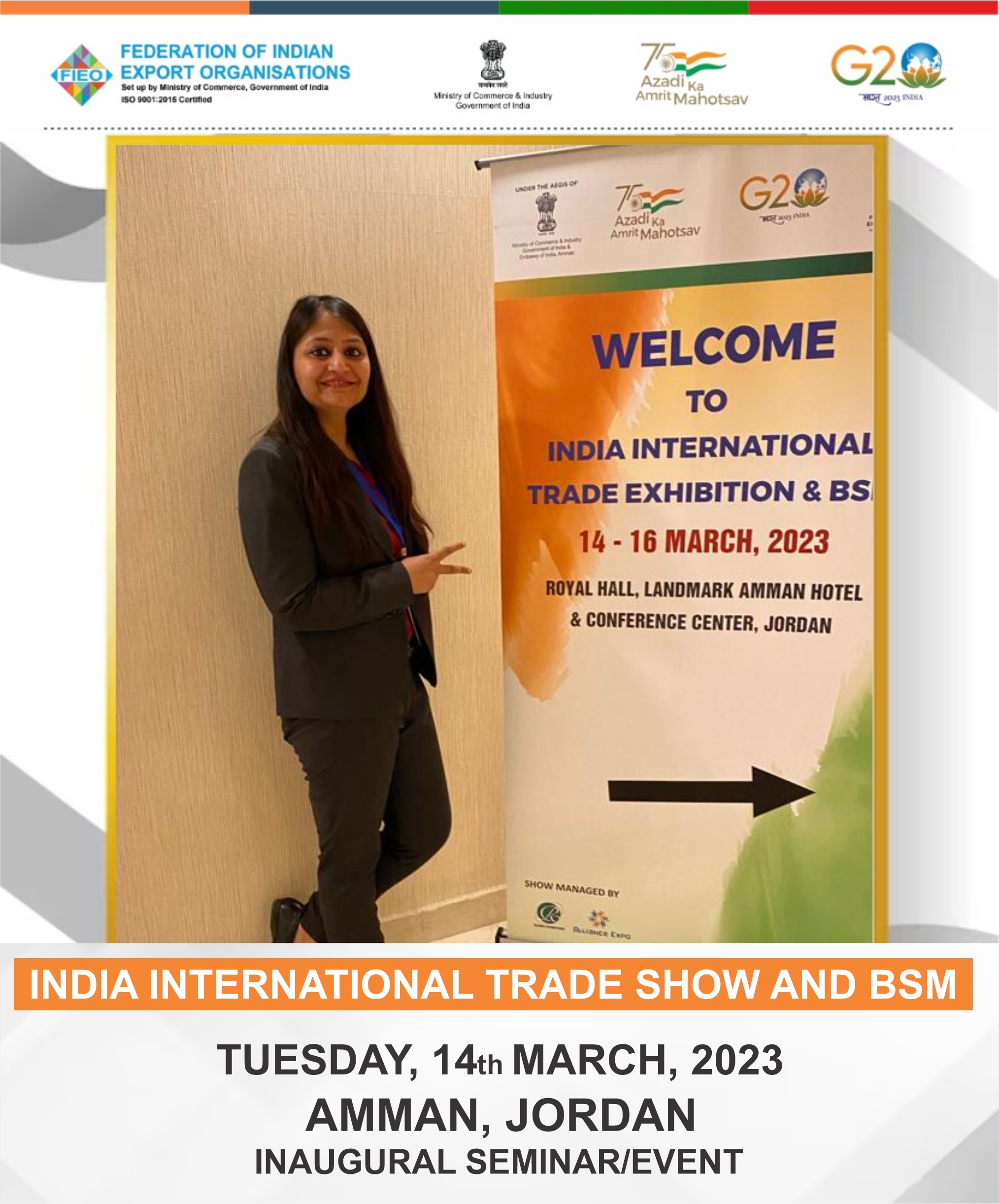 India international Trade show and bsm